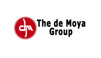 the de moya group logo.